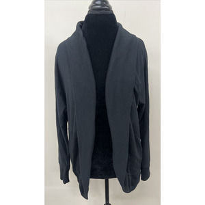 Banana Republic Womens Black Open Cardigan Knit Sweater Medium NWT FS Charity